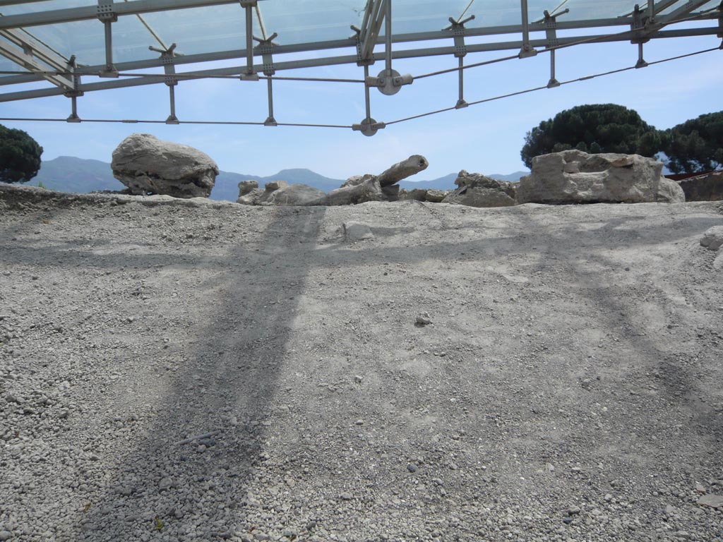 I.22.1 Pompeii. May 2012. Victims on the lapilli behind entrance. Photo courtesy of Buzz Ferebee.