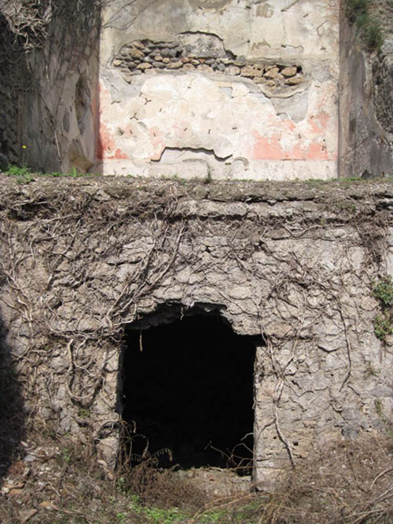 I.3.3 Pompeii. September 2010. Subterranean Level, looking north in room on east side of yard showing relationship between the subterranean area and upper house. Photo courtesy of Drew Baker.
