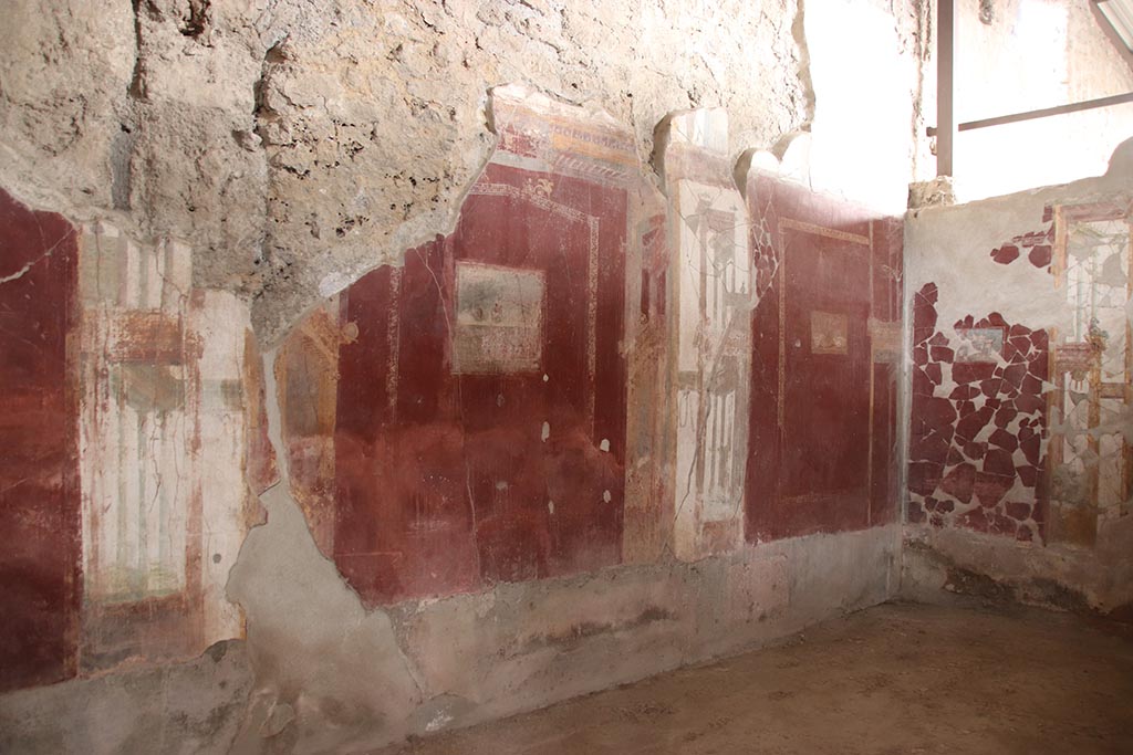 I.6.4 Pompeii. October 2024. Room 2, looking towards north wall at south end. Photo courtesy of Klaus Heese.