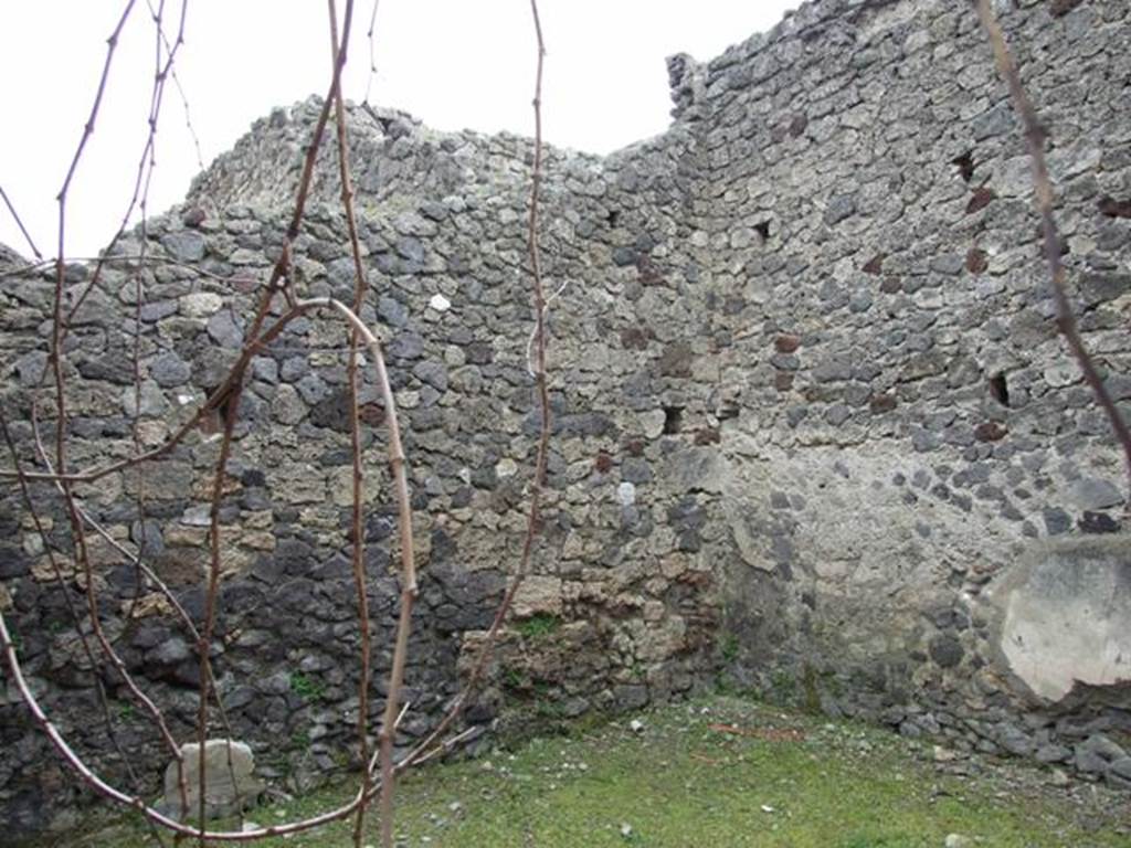 I.9.14 Pompeii. March 2009. Room 5. South east corner.