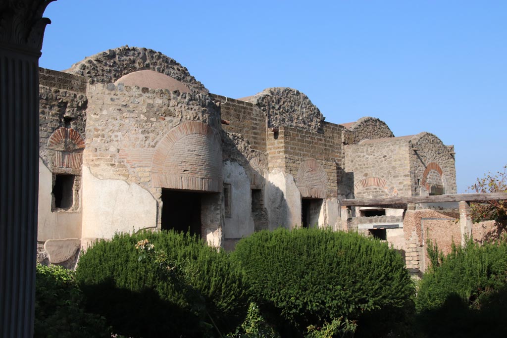 II.4.6 Pompeii. October 2023. Looking north-east towards south side of baths’ area. Photo courtesy of Klaus Heese.