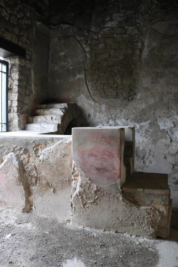 II.8.2 Pompeii. December 2018. 
Looking into II.8.3 from entrance corridor. Photo courtesy of Aude Durand.
