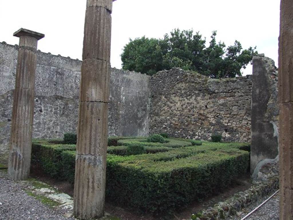 VI.7.19 Pompeii. December 2006. Looking south-west across garden.
