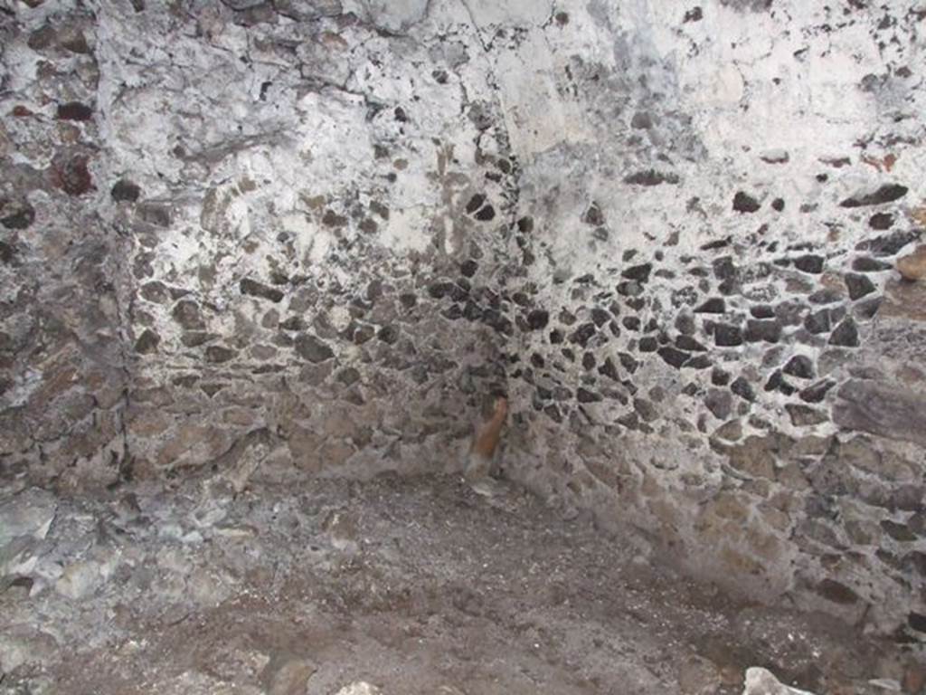 VI.9.10 Pompeii. March 2009. Second Underground room, looking towards west wall and north-west corner.