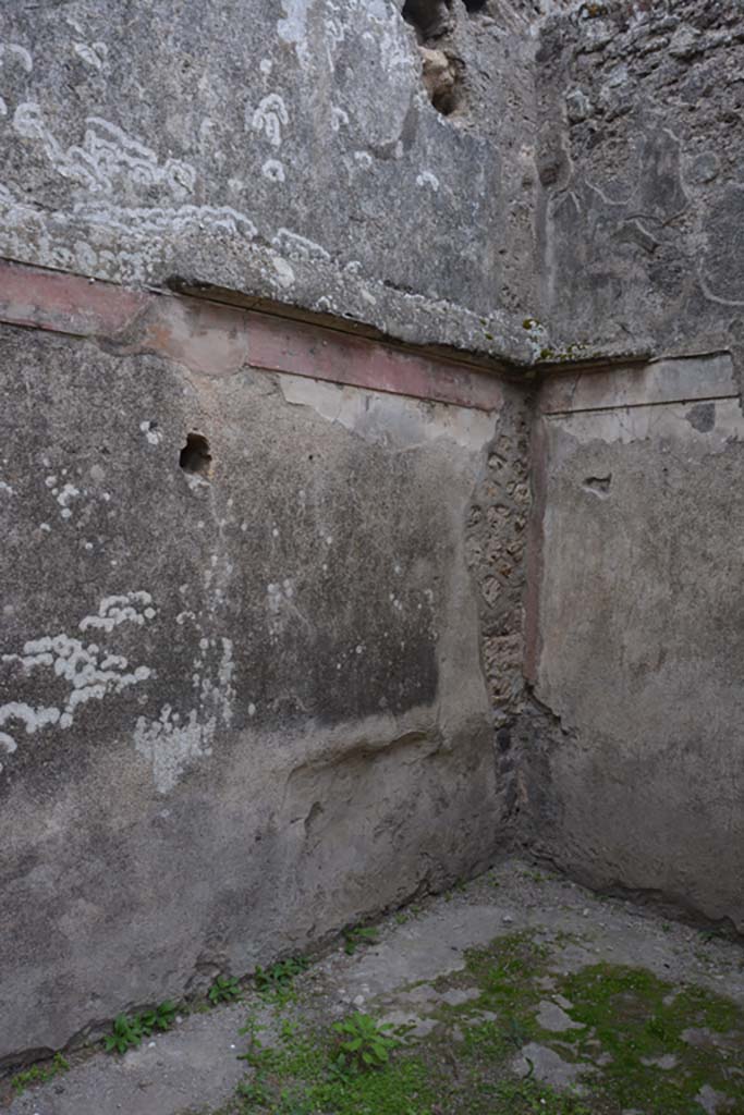 VI.11.10 Pompeii. October 2017. Room 25, south-west corner.
Foto Annette Haug, ERC Grant 681269 DCOR
