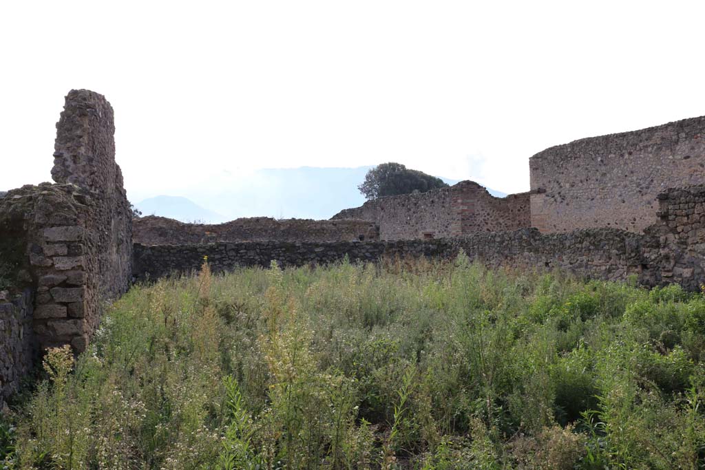 VII.11.1 Pompeii. December 2018. Looking south from east wall, on left. Photo courtesy of Aude Durand.