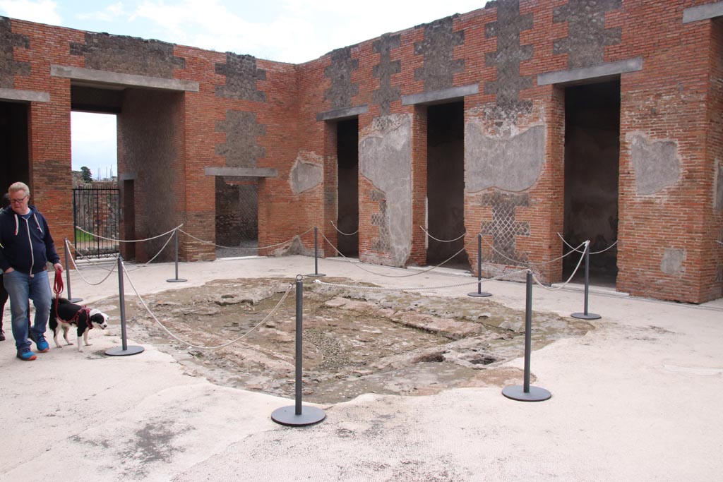 VIII.2.16 Pompeii. May 2024.Looking across atrium towards south-east corner. Photo courtesy of Klaus Heese.