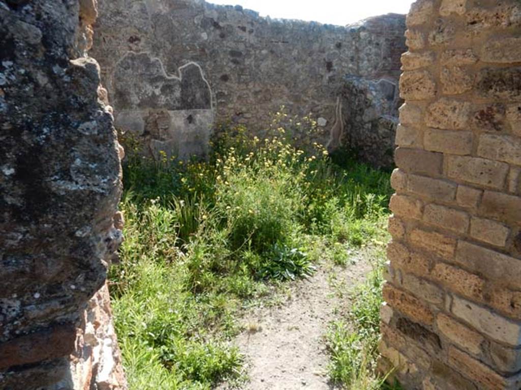 VIII.3.14 Pompeii. May 2016. Looking east into kitchen area. Photo courtesy of Buzz Ferebee.

