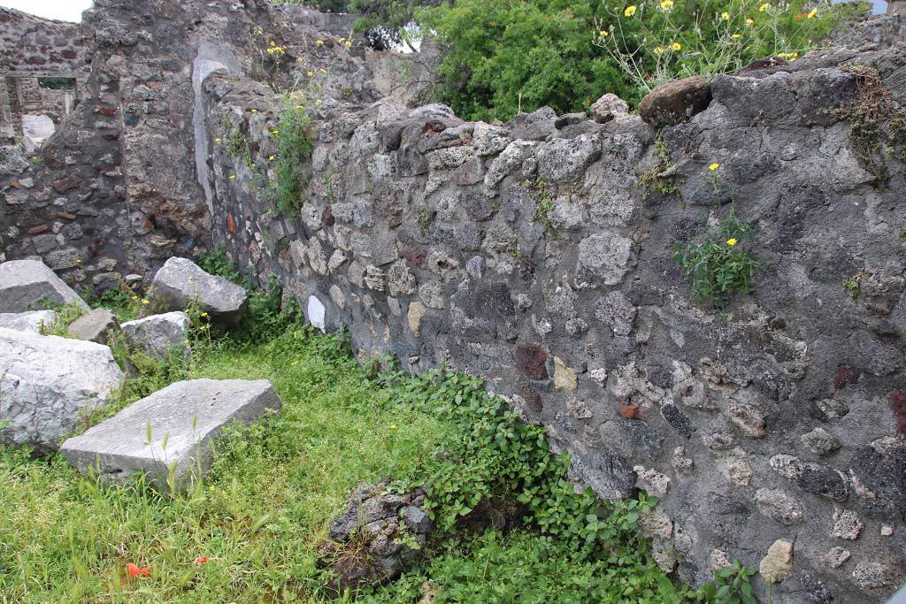 VIII.3.31 Pompeii. May 2024. Looking east along south wall of room at rear of stairs at VIII.3.30. Photo courtesy of Klaus Heese.