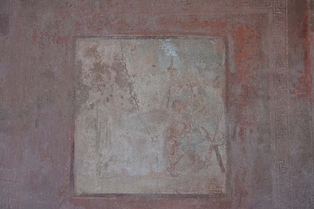 IX.5.6 Pompeii. May 2017. Room i, central wall painting from east wall.       
Foto Christian Beck, ERC Grant 681269 DÉCOR.

