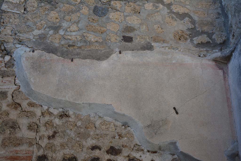 IX.5.6 Pompeii. May 2017. Room o, detail of remaining stucco on north wall. 
Foto Christian Beck, ERC Grant 681269 DCOR.
