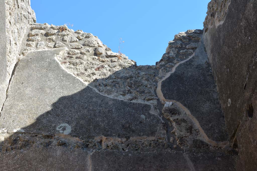 IX.5.6 Pompeii. May 2017. Room p, upper south wall.
Foto Christian Beck, ERC Grant 681269 DCOR.
