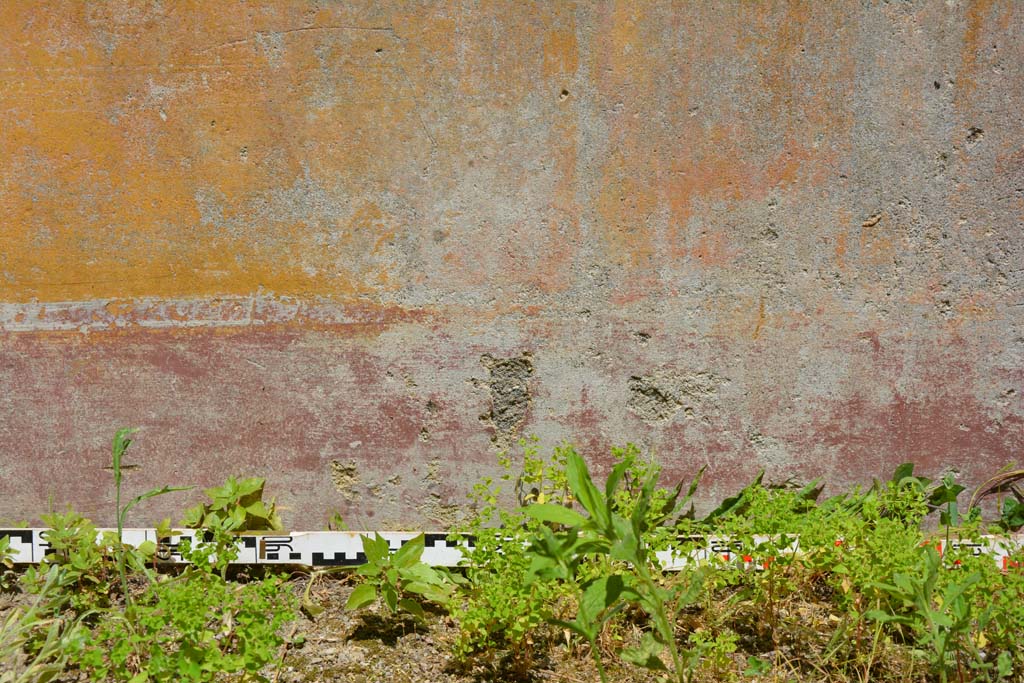 IX.5.6 Pompeii. May 2017. Room s, detail from lower north wall.
Foto Christian Beck, ERC Grant 681269 DCOR.

