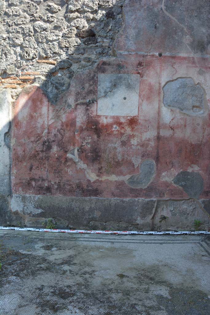 IX.5.6 Pompeii. May 2017. West ala d, looking towards central panel on south wall.
Foto Christian Beck, ERC Grant 681269 DCOR.
