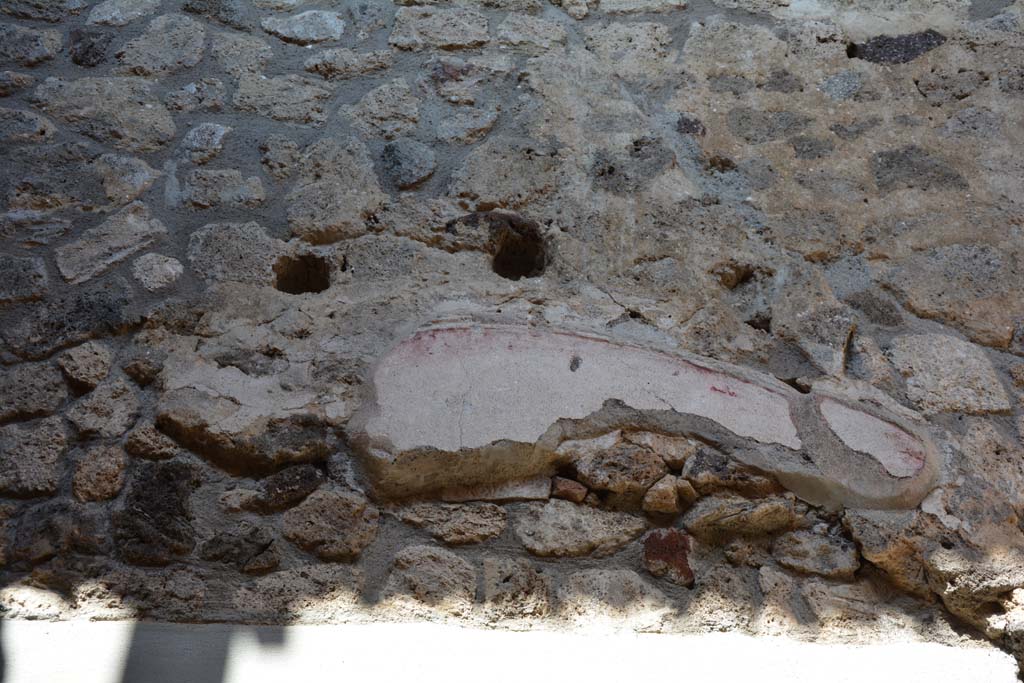 IX.5.11 Pompeii. May 2017. Room f, detail of remains of vaulted upper east wall.
Foto Christian Beck, ERC Grant 681269 DCOR.
