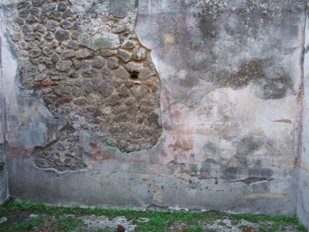 IX.5.11 Pompeii. December 2007. Room 9, Looking towards the west wall. Found in the centre of the south wall, the wall on the left of this photo, would have been Ariadne abandoned.
See Helbig, W., 1868. Wandgemlde der vom Vesuv verschtteten Stdte Campaniens. Leipzig: Breitkopf und Hrtel. (1224)
