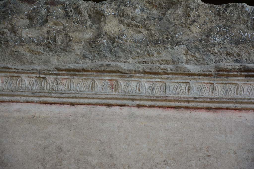 IX.5.11 Pompeii. March 2017. Room h, stucco frieze from upper south wall. 
Foto Christian Beck, ERC Grant 681269 DCOR.
