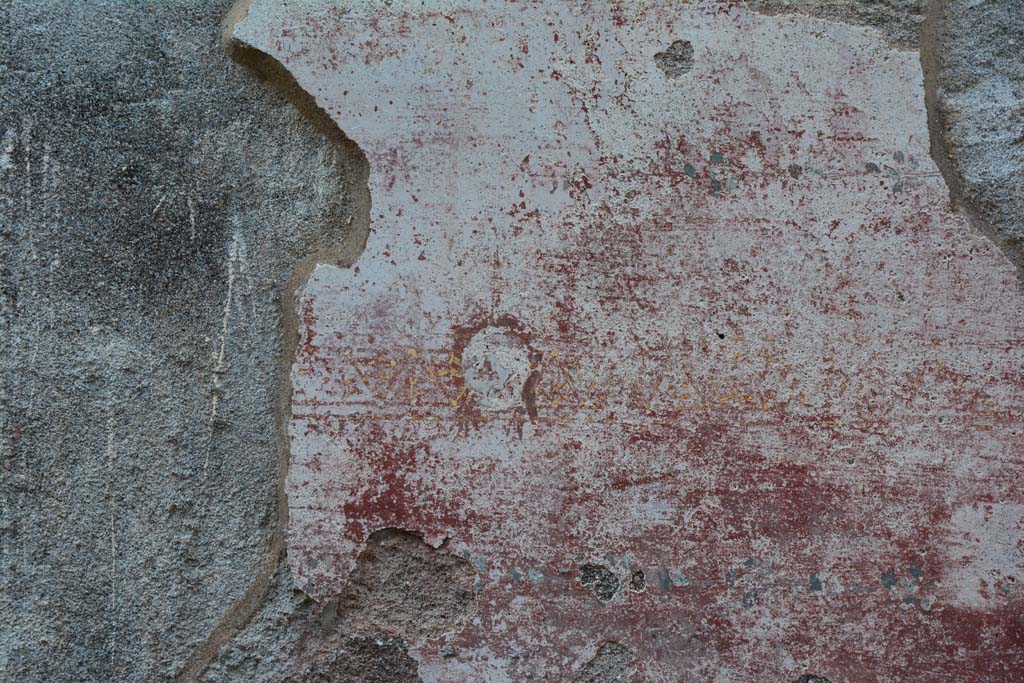 IX.5.11 Pompeii. March 2017. Room I (L), zoccolo at north end of east wall.
Foto Christian Beck, ERC Grant 681269 DCOR.
